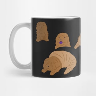 Shar Pei stickers Mug